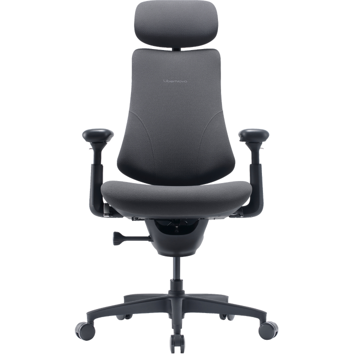 Крісло офісне ергономічне LiberNovo Omni Gen Graphite 48 см