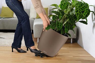 Горщик для квітів LECHUZA CLASSICO Color 35 Sandbraun (43.5x43.5x39.5 см)