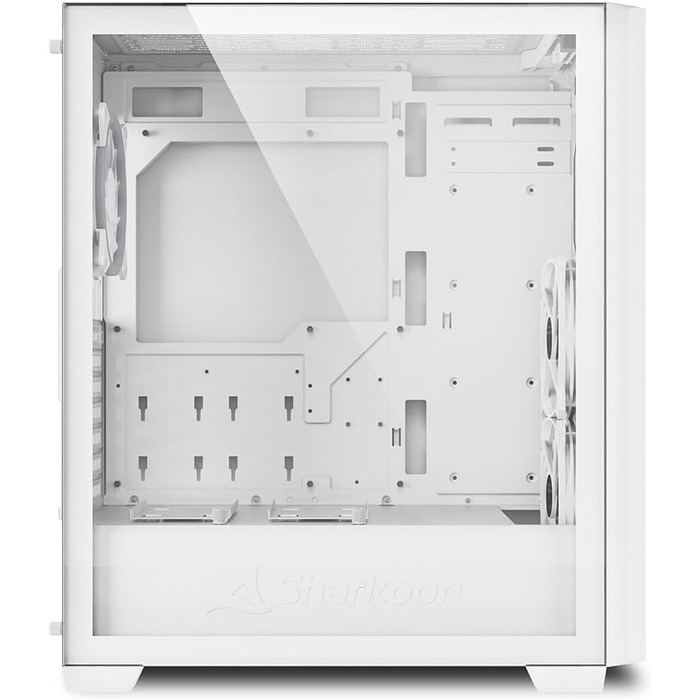 Корпус для ПК Sharkoon VS9 RGB Midi ATX, білий