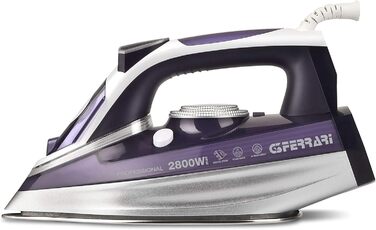 Праска з парою G3 Ferrari G40018: 2500 Вт, 300 мл, самоочищення, функція розпилення, нержавіюча підошва, 140 г/хв