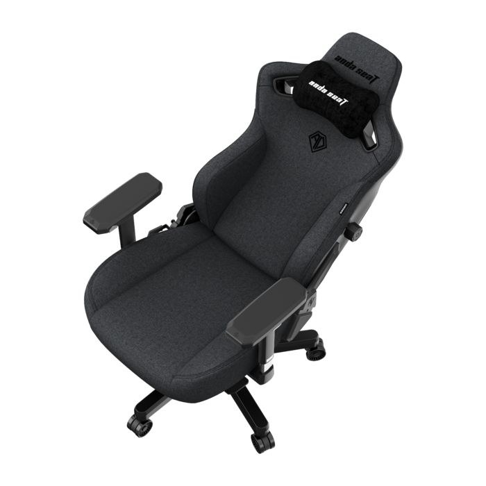Крісло ігрове Anda Seat Kaiser 3 Dark Gray Fabric Size XL
