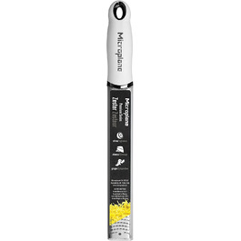 Microplane Premium Classic: терка для цитрусових та сиру, білий колір
