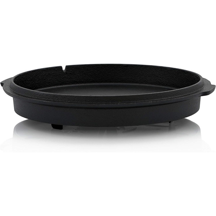 Чавунний казанок BBQ-Toro Dutch Oven Premium Serie 9,0 л (DO9P) без ніжок, підготовлений до використання (preseasoned) з кришкою