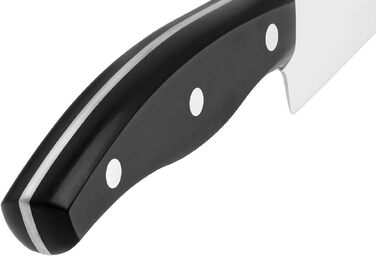 Китайський ніж для овочів ZWILLING TWIN Pollux, 18 см, нержавіюча сталь, ергономічна ручка, чорний