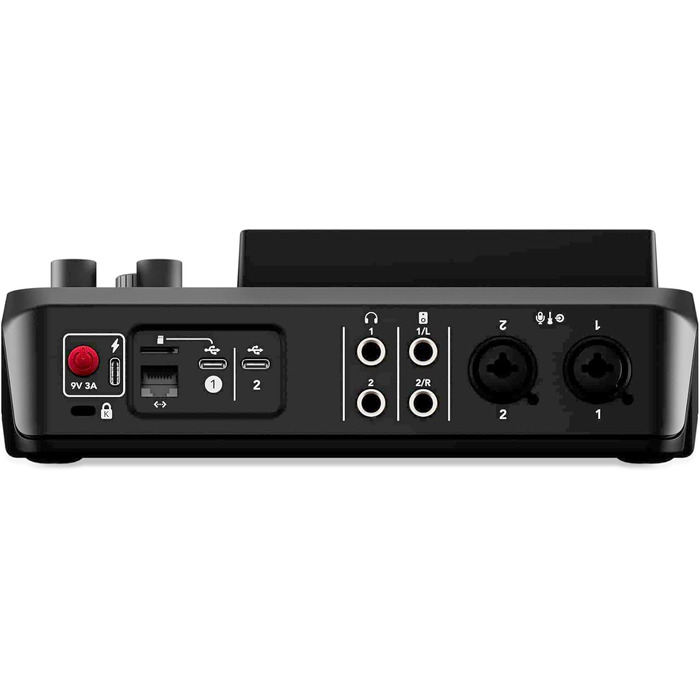 RØDE RØDECaster Duo: Професійний аудіомікшер для подкастів, стрімінгу та музики (RCP Duo Noir)
