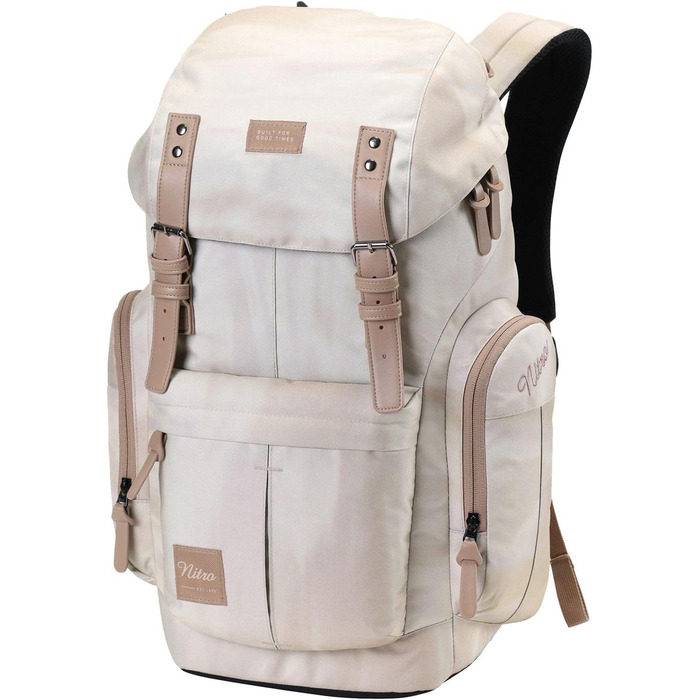 Рюкзак Nitro Daypacker 32 л у ретро-стилі з м'яким відділенням для ноутбука, міський, шкільний або туристичний, колір Dune