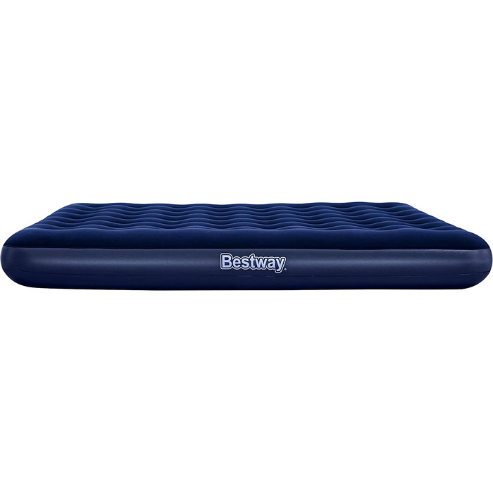 Надувний матрац Bestway King Single 203x183x22 см, сірий, для дому та відпочинку