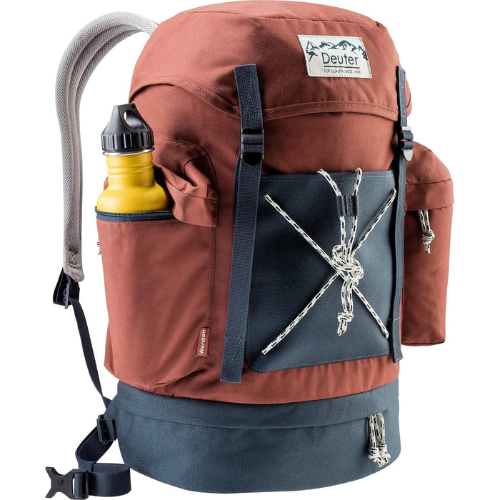 Рюкзак Deuter Wengen Vintage 25 л, червоно-синій, міський