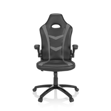 Офісне крісло / крісло керівника GAME SPORT B імітація шкіри чорний HJH OFFICE