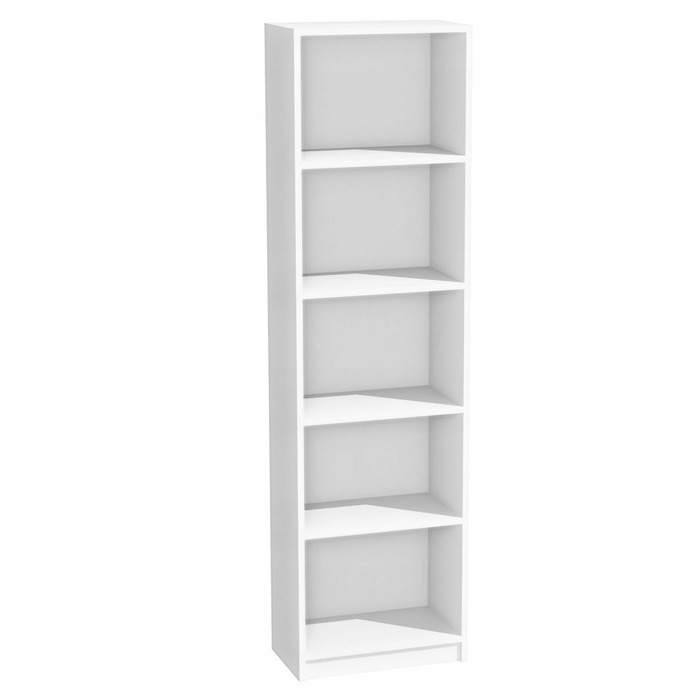 Стелаж TopEshop 50 см x 182 см x 30 см, білий
