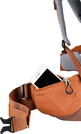 Жіночий трекінговий рюкзак Deuter Aircontact Core 45+10 л (2024), chestnut-umbra