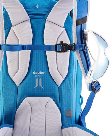 Жіночий рюкзак для гірськолижних турів Deuter Freerider Pro 32+10 л, синій