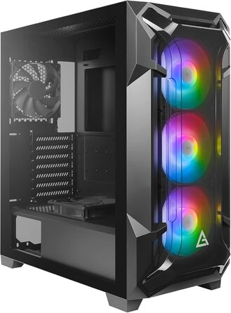 Корпус для ПК Antec DF600 Flux Midi Tower чорний