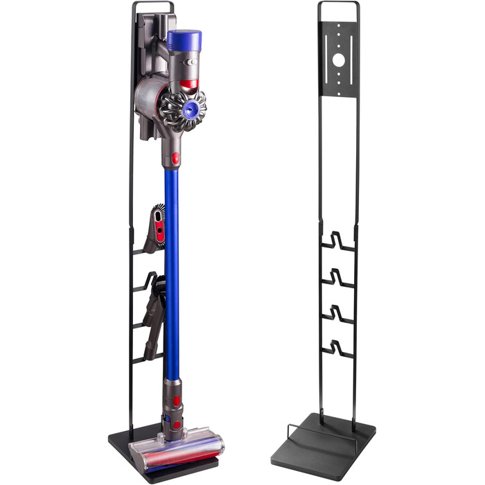 Підставка-станція для зарядки пилососів Dyson RICOO SH502, сумісна з V6/V7/V8/V10/V11, 29x22x127 см, чорна