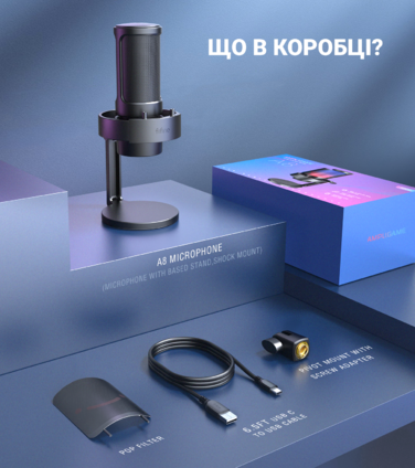 USB мікрофон Fifine A8