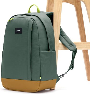 Протиугінний рюкзак Pacsafe Go 25L унісекс, чорний (Jet Black), захисний міський рюкзак