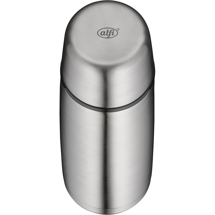 Термос alfi ISOTHERM PERFECT DV 750 мл з нержавіючої сталі з чашкою, герметичний, з кришкою, тримає тепло, не залишає відбитків, довговічний, можна мити в посудомийці, BPA-free