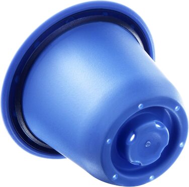Bluecup багаторазові капсули для кави, сумісні з кавомашинами Nespresso (оригінал), набір з 6 капсул, багаторазові, для кавоварок