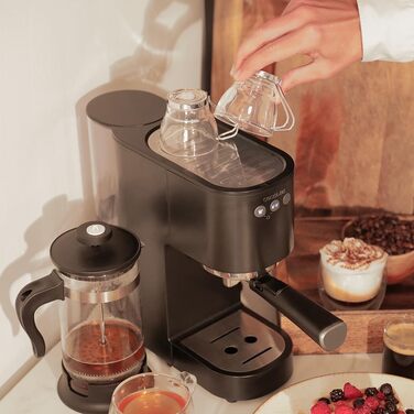 Кавомашина Cecotec Cafelizzia ColdBrew: Еспресо, Капучино, Холодний Кава, 20 бар, Паровий кран. Професійна кава вдома