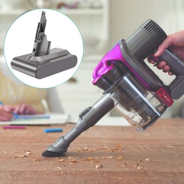 Акумулятор ARyee 4600mAh для пилососів Dyson V7 Trigger, Animal, Fluffy, Motorhead