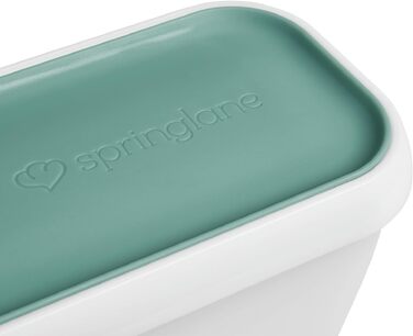 Контейнери для морозива SPRINGLANE, 2 шт., 1 л, м'ятний, BPA-free, харчовий пластик, для зберігання та заморожування