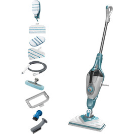 Парова швабра BLACK+DECKER BHSM166DSM 1600 Вт з дельтакутовою насадкою 2-в-1