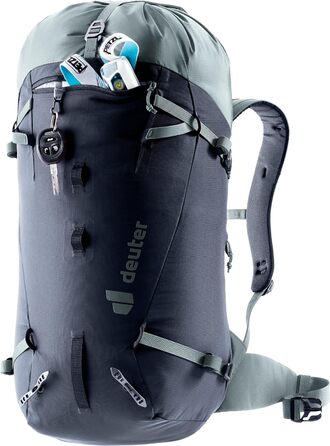 Альпіністський рюкзак Deuter Guide 30 л чорний для скелелазіння