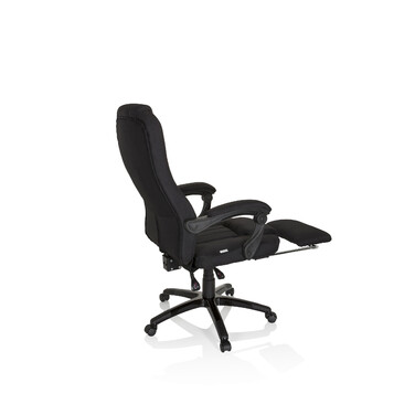 Крісло для керівника RELAX CL190 з підставкою для ніг тканина чорний mybuero