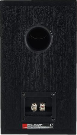 Акустичні колонки DALI Oberon 3 Black Ash (вініл) – стереопара з дерев'яним басовим динаміком 7