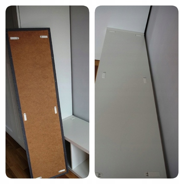 М'яка панель-підкладка для стелажа IKEA Kallax, багатоколірна, 112x42 см