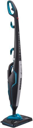 Парова швабра Hoover Steam Capsule Plus CA2IN1D 011, сіро-бірюзова, 2-в-1, для підлоги та килимів