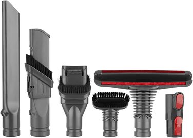 Набір аксесуарів та насадок для пилососа Dyson V8/V7/V6/DC19/DC29/DC34/DC33/DC35/DC62, змінні запчастини (6 в 1)