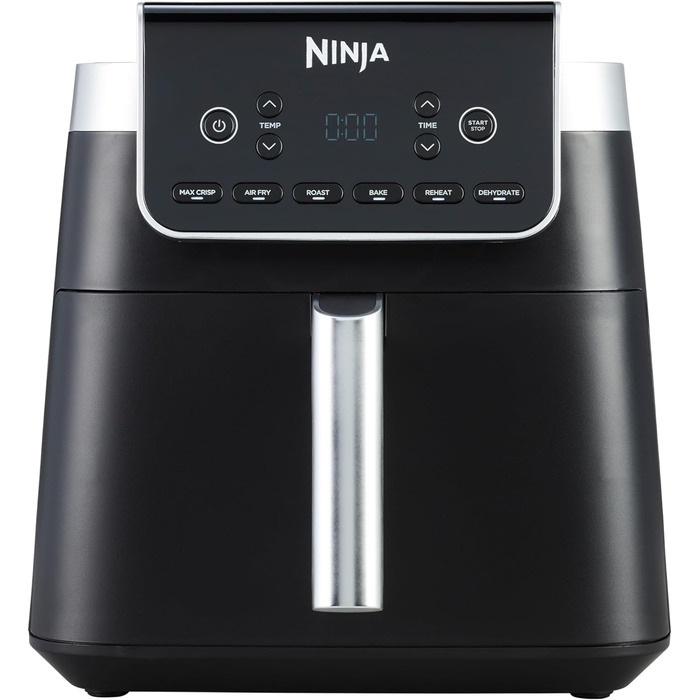 Фритюрниця Ninja Foodi FlexDrawer Dual Zone, 7-в-1, Airfryer, AF500EUCP, чорний & мідний колір