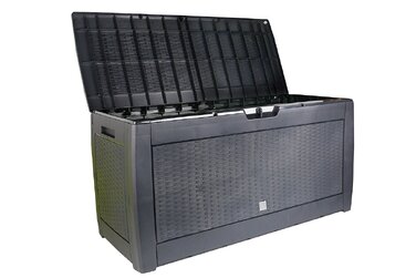 Садова скриня Prosperplast 310 л, пластик, чорна