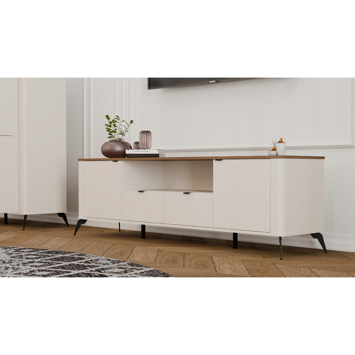 ТВ-тумба TopEshop, 186 см x 55 см x 43 см