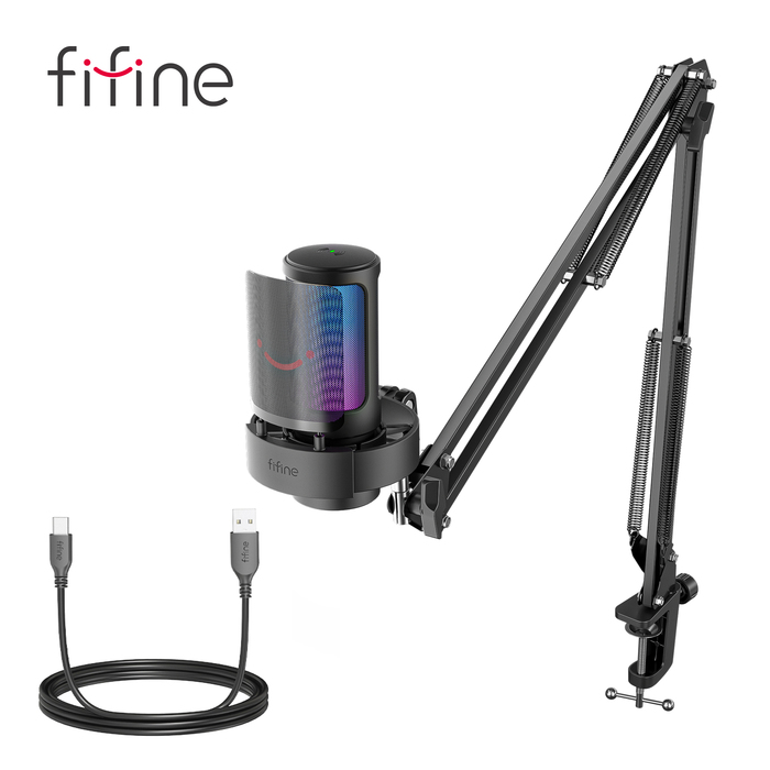 Мікрофон Fifine A8T Black