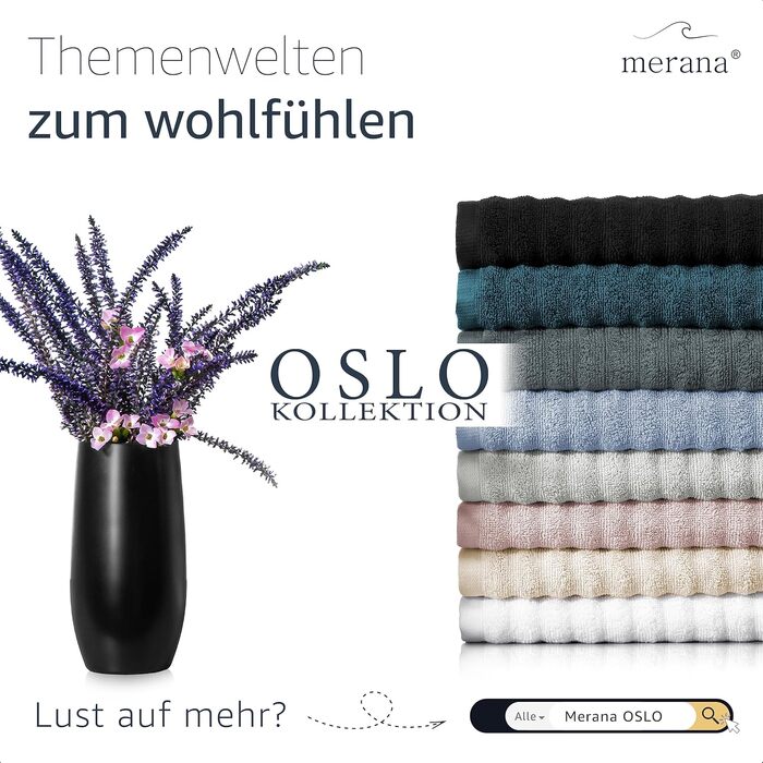 Набір рушників Merana Oslo 2 шт. 70x140 см, білий, 100% бавовна, швидковисихаючі, м'які, без ворсу, люкс фротте, Oeko-TEX, 590 GSM, для ванної та душу