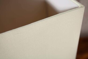 Настільна лампа з натурального мореного дерева Invicta Interior Design EUPHORIA з білим абажуром, ручна робота