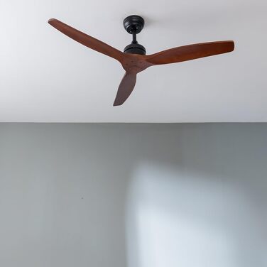 Вентилятор стельовий Cecotec EnergySilence Aero 5270 DarkWood DC 40W 132 см з пультом, таймером, 6 швидкостей, для літа/зими, регульована висота