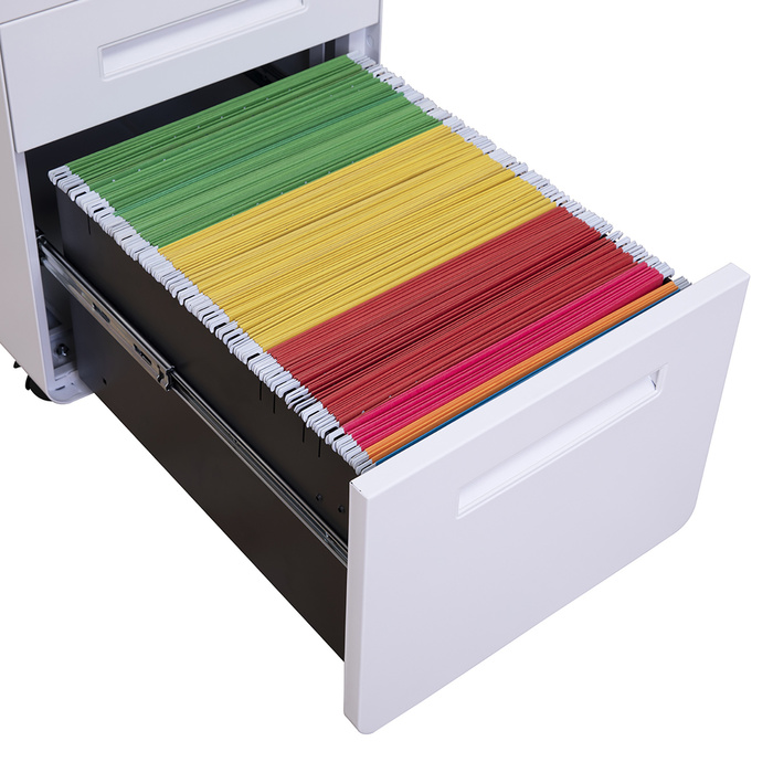 Контейнер на колесах COLOR PLUS I Metall weiß hjh OFFICE