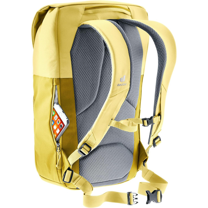 Рюкзак Deuter UP Sydney 22 л, міський, екологічний, жовтий