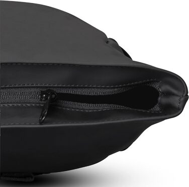 Рюкзак Johnny Urban Harvey Medium чорний, роллтоп 15л, водостійкий, для ноутбука, для міста, унісекс