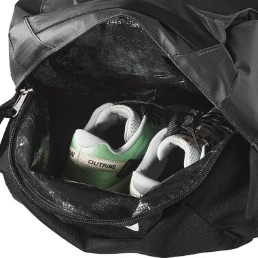 Універсальна дорожня сумка Salomon Duffel 70 л, чорна, зручний доступ