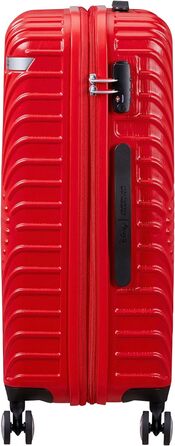 Валіза American Tourister Mickey Clouds, розширювана, 66 см, 63/70 л, червона, на колесах, середня