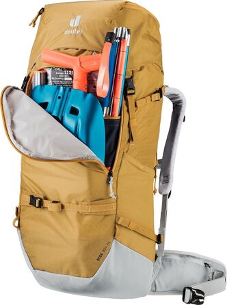 Жіночий туристичний рюкзак Deuter Rise 32+8 SL для снігоступів, 32+8 л, карамельний