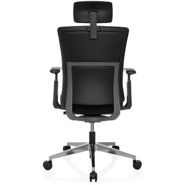 Офісне крісло / крісло керівника CAPTIVO PRO штучна шкіра чорний hjh OFFICE