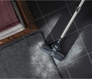 Універсальна насадка AEG Vario 4500 Dust Magnet для пилососа, для килимів і твердих підлог, з авто-функцією, високою потужністю всмоктування, оптимальним збором пилу, плоска та маневрена, інтерлокінг-підключенням, сумісна з VX3-7, LX4-7, чорна