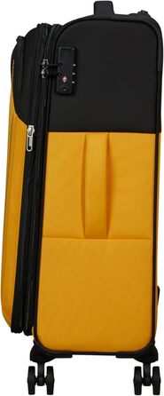 Валіза American Tourister Daring Dash Spinner M, розширювана, 67/75 л, 66.5 см, чорна/жовта