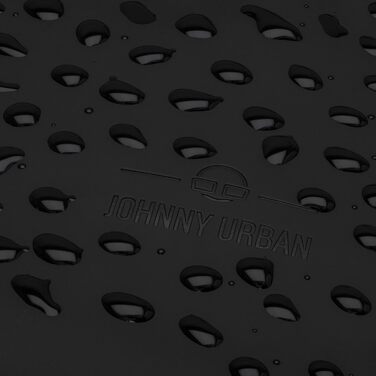 Рюкзак Johnny Urban Harvey Medium чорний, роллтоп 15л, водостійкий, для ноутбука, для міста, унісекс