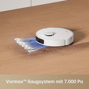 Робот-пилосос Mova S10, 7000Pa, 3D-уникнення перешкод, підйом мопа 7 мм